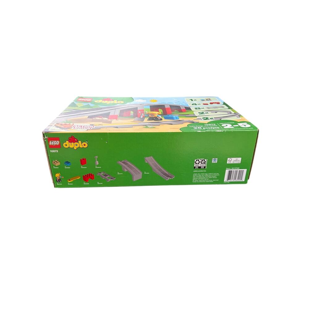 LEGO: Duplo Train Bridge and Track - 26 Piece Building Kit [LEGO, #10872]-NIB - Picture 5 of 5